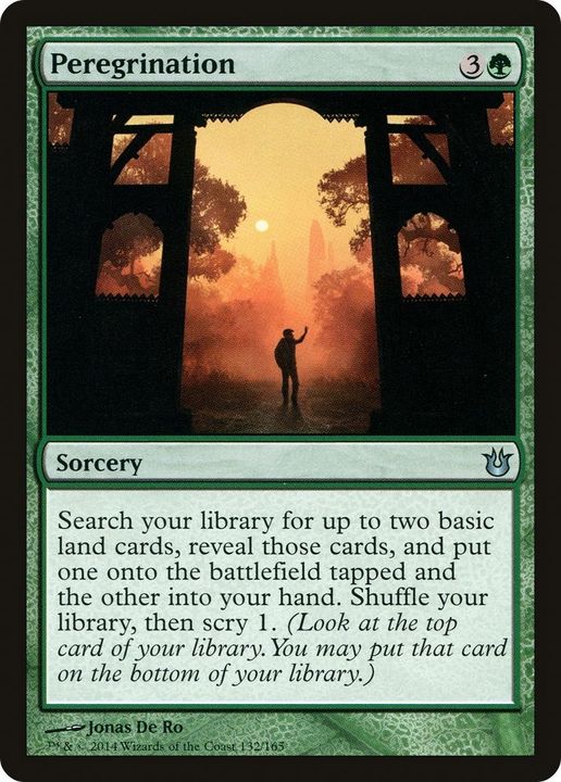 Peregrination in the group Magic the Gathering / Types / Colors / Green at Proxyprinters.com (1331)