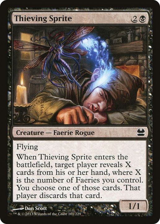 Thieving Sprite in the group Magic the Gathering / Types / Colors / Black at Proxyprinters.com (13326)