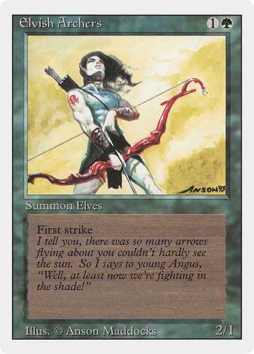 Elvish Archers in the group Magic the Gathering / Types / Creatures / Elf at Proxyprinters.com (13334)