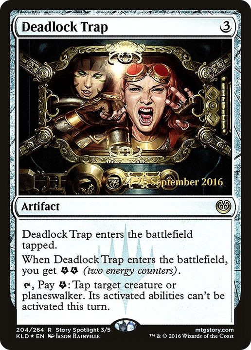 Deadlock Trap in the group Magic the Gathering / Sets / Kaladesh Promos at Proxyprinters.com (13336)