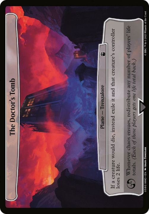 The Doctor's Tomb in the group Magic the Gathering / Types / Colors / Colorless at Proxyprinters.com (13337)