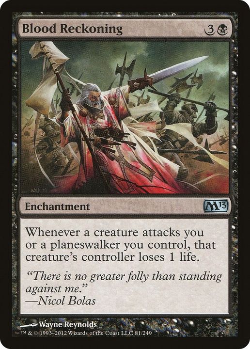 Blood Reckoning in the group Magic the Gathering / Types / Enchantment / Enchantment at Proxyprinters.com (13339)