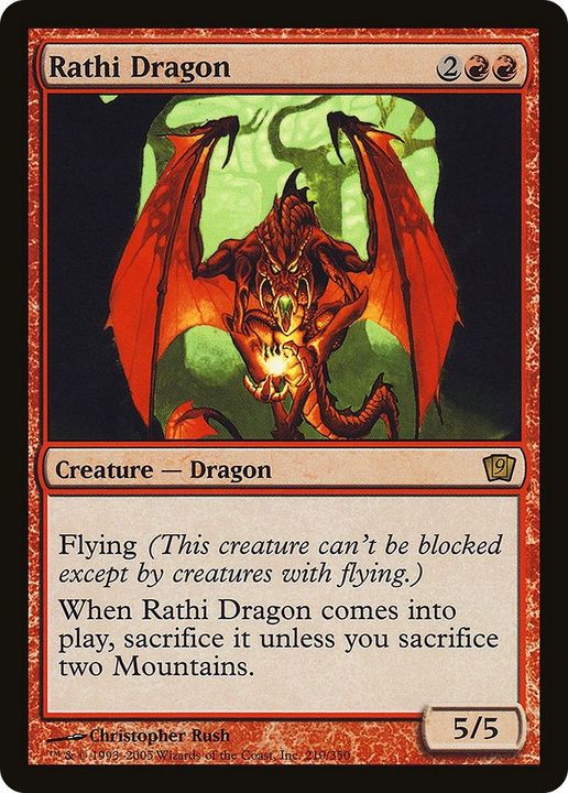 Rathi Dragon in the group Magic the Gathering / Sets / Ninth Edition at Proxyprinters.com (1335)