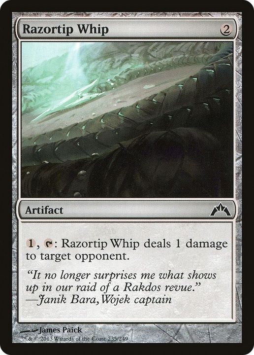 Razortip Whip in the group Magic the Gathering / Types / Artifacts / Artifact at Proxyprinters.com (13354)