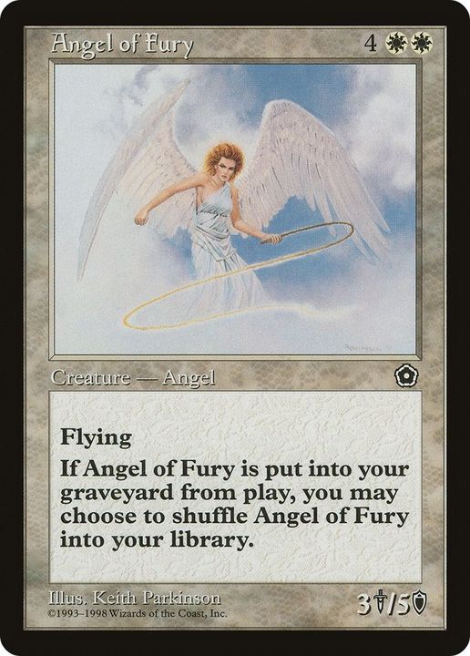 Angel of Fury in the group Magic the Gathering / Sets / Portal Second Age at Proxyprinters.com (13355)