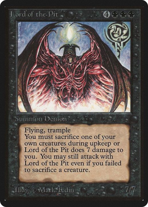 Lord of the Pit in the group Singles at Proxyprinters.com (13357)