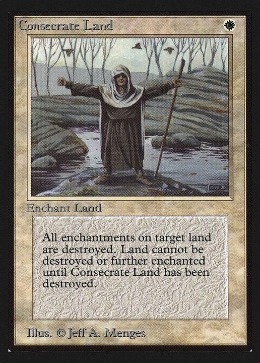 Consecrate Land in the group Magic the Gathering / Sets / Collectors' Edition at Proxyprinters.com (13366)