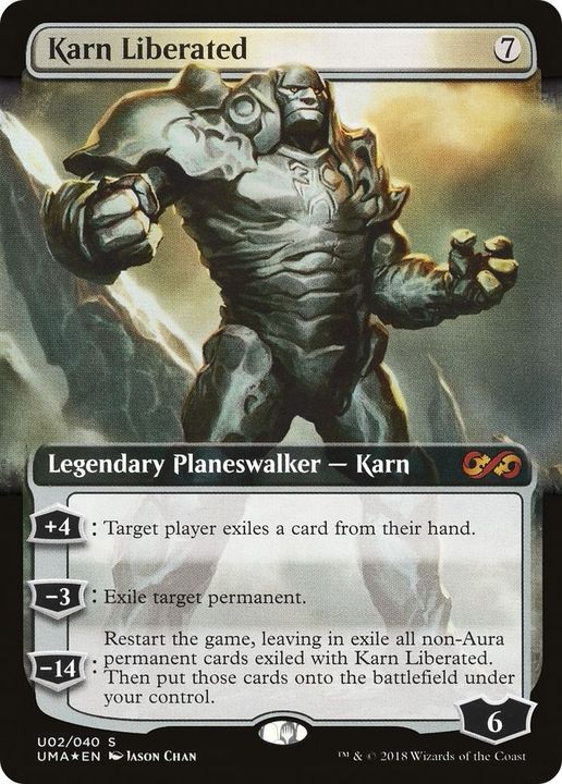 Karn Liberated in the group Magic the Gathering / Types / Colors / Colorless at Proxyprinters.com (13386)