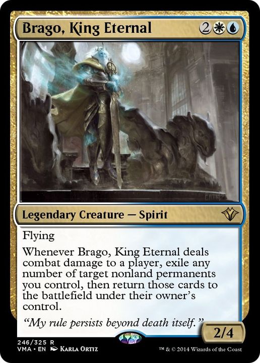 Brago, King Eternal in the group Magic the Gathering / Sets / Vintage Masters at Proxyprinters.com (1339)