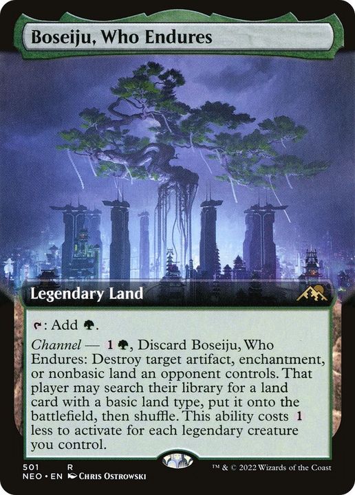 Boseiju, Who Endures in the group Magic the Gathering / Sets / Kamigawa: Neon Dynasty at Proxyprinters.com (13416)