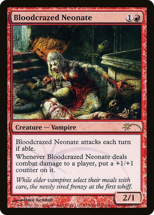 Bloodcrazed Neonate in the group Magic the Gathering / Sets / Wizards Play Network 2011 at Proxyprinters.com (13417)