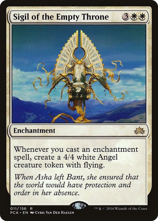 Sigil of the Empty Throne in the group Magic the Gathering / Types / Enchantment / Enchantment at Proxyprinters.com (1342)