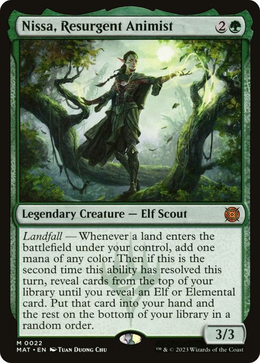 Nissa, Resurgent Animist in the group Advanced search at Proxyprinters.com (13421)