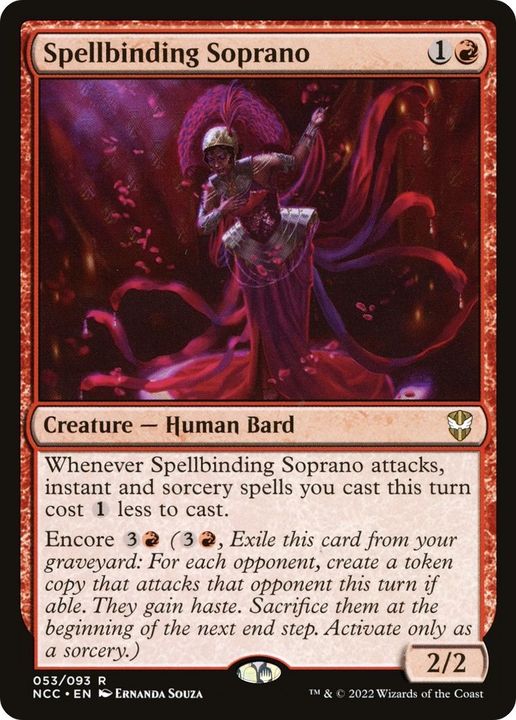 Spellbinding Soprano in the group Magic the Gathering / Types / Creatures / Human at Proxyprinters.com (13423)