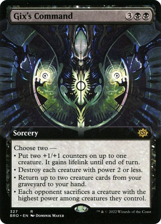 Gix's Command in the group Magic the Gathering / Types / Colors / Black at Proxyprinters.com (13435)