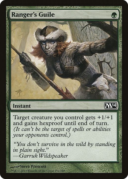 Ranger's Guile in the group Magic the Gathering / Types / Colors / Green at Proxyprinters.com (13439)