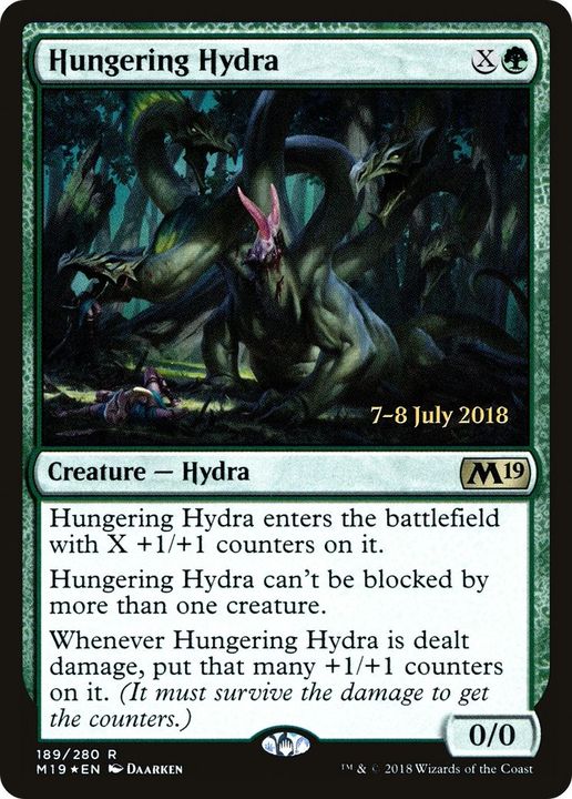 Hungering Hydra in the group Magic the Gathering / Sets / Core Set 2019 Promos at Proxyprinters.com (13445)