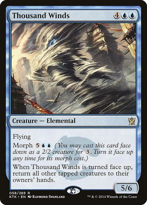 Thousand Winds in the group Magic the Gathering / Types / Colors / Blue at Proxyprinters.com (13446)