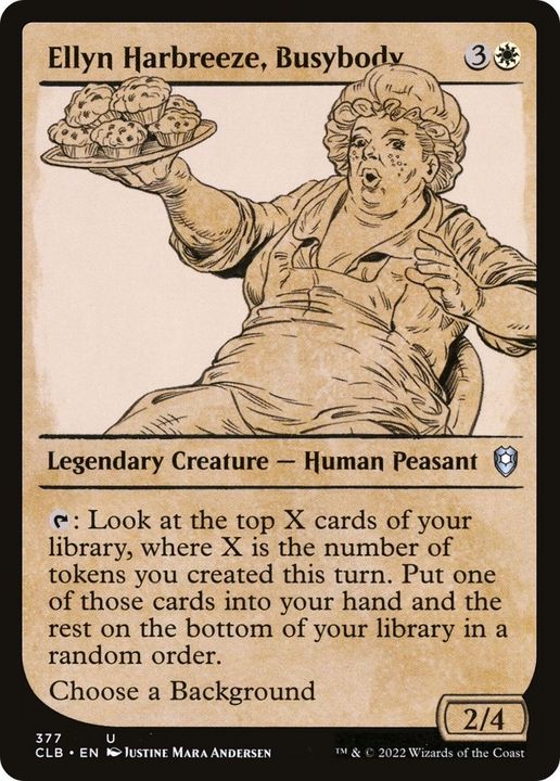 Ellyn Harbreeze, Busybody in the group Magic the Gathering / Types / Creatures / Human at Proxyprinters.com (13447)