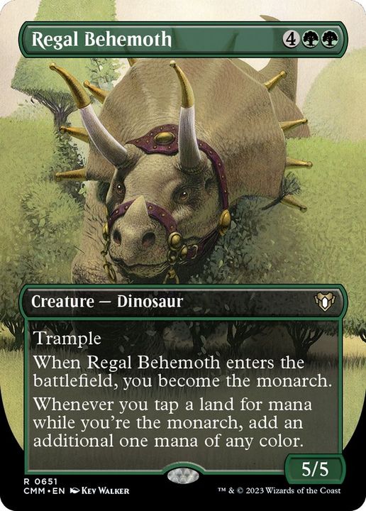 Regal Behemoth in the group Magic the Gathering / Sets / Commander Masters at Proxyprinters.com (13457)