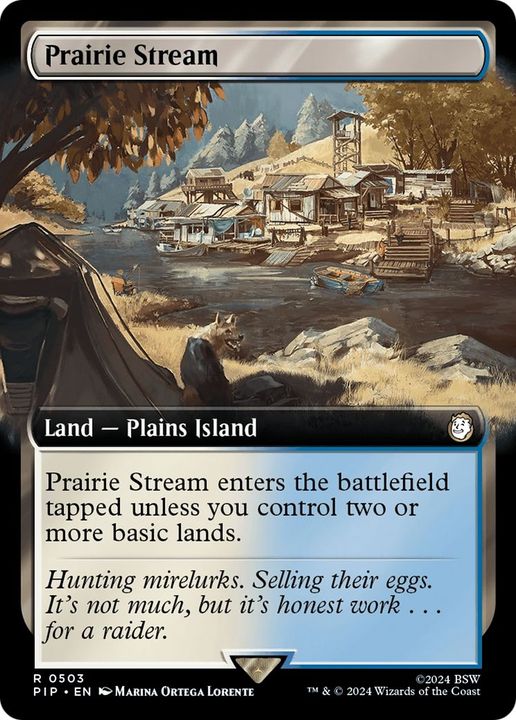 Prairie Stream in the group Magic the Gathering / Types / Land / Island at Proxyprinters.com (13473)