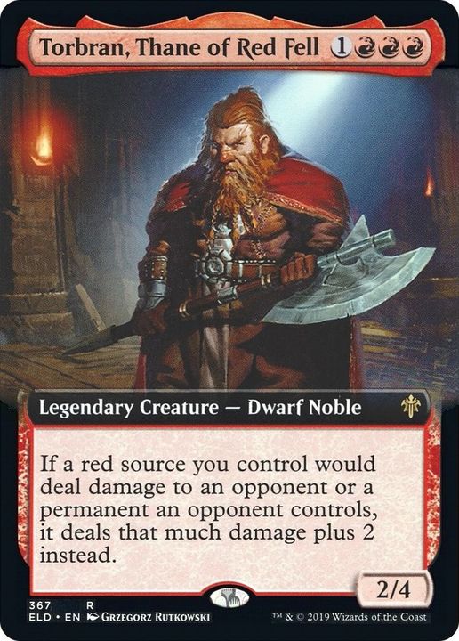 Torbran, Thane of Red Fell in the group Magic the Gathering / Types / Colors / Red at Proxyprinters.com (13494)