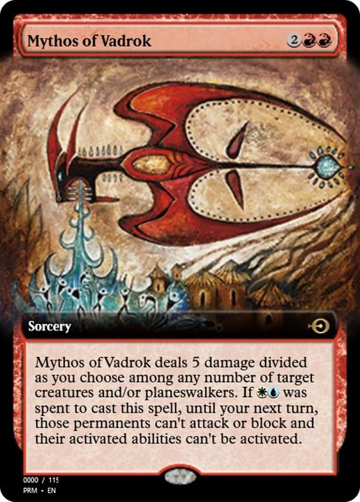 Mythos of Vadrok in the group Advanced search at Proxyprinters.com (13508)