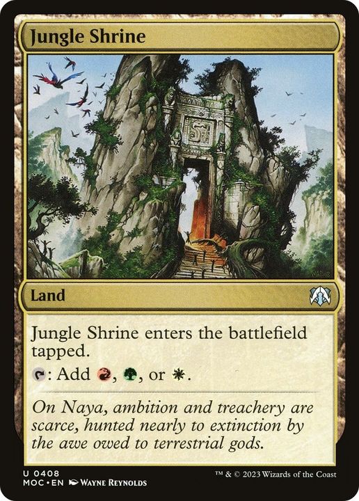 Jungle Shrine in the group Magic the Gathering / Types / Colors / Colorless at Proxyprinters.com (13510)