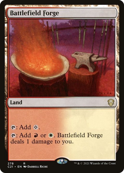 Battlefield Forge in the group Magic the Gathering / Types / Colors / Colorless at Proxyprinters.com (13511)