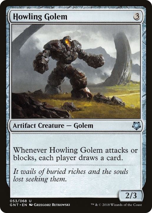 Howling Golem in the group Advanced search at Proxyprinters.com (13519)