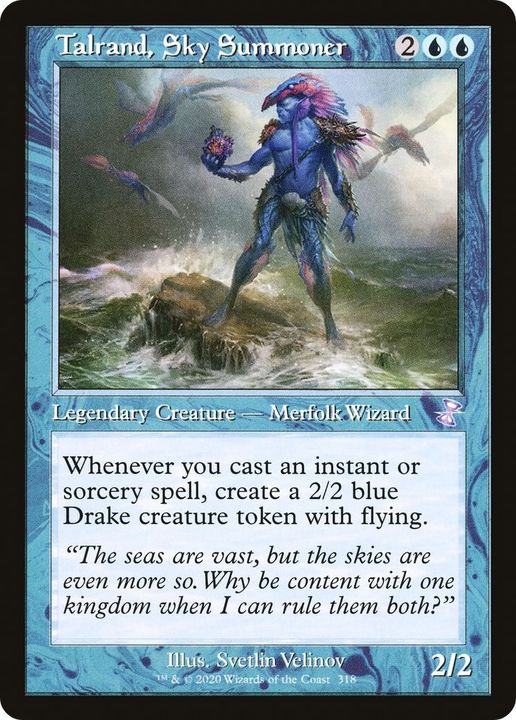 Talrand, Sky Summoner in the group Magic the Gathering / Types / Creatures / Wizard at Proxyprinters.com (13526)