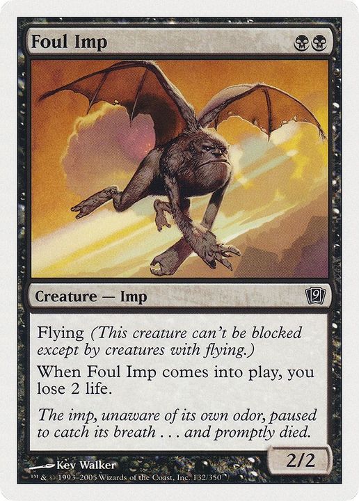 Foul Imp in the group Magic the Gathering / Types / Colors / Black at Proxyprinters.com (13531)