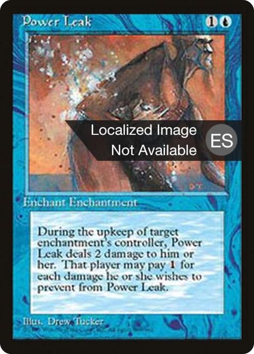 Power Leak in the group Magic the Gathering / Types / Colors / Blue at Proxyprinters.com (13544)