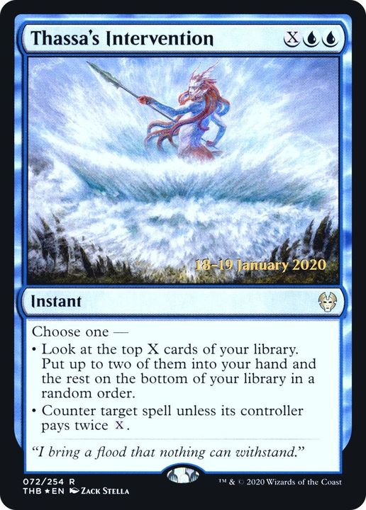 Thassa's Intervention in the group Magic the Gathering / Types / Colors / Blue at Proxyprinters.com (13548)