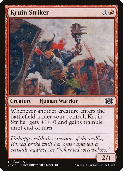 Kruin Striker in the group Magic the Gathering / Types / Creatures / Warrior at Proxyprinters.com (13553)