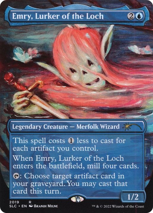 Emry, Lurker of the Loch in the group Magic the Gathering / Sets / Secret Lair / Secret Lair 30th Anniversary Countdown Kit at Proxyprinters.com (13575)