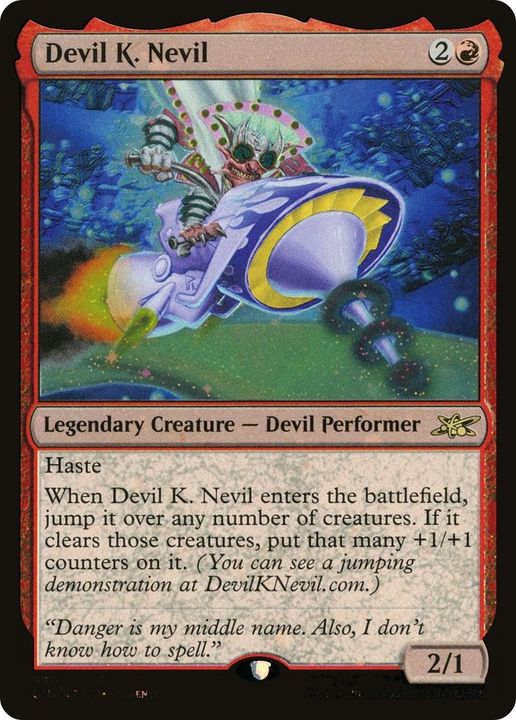 Devil K. Nevil in the group Magic the Gathering / Types / Colors / Red at Proxyprinters.com (13586)