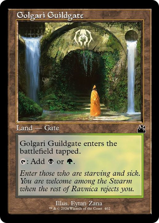 Golgari Guildgate in the group Magic the Gathering / Types / Colors / Colorless at Proxyprinters.com (13591)