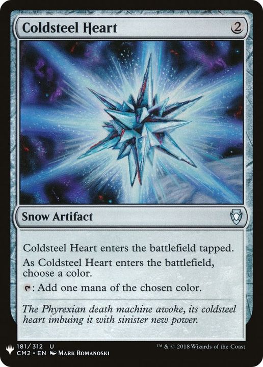 Coldsteel Heart in the group Magic the Gathering / Types / Colors / Colorless at Proxyprinters.com (13596)