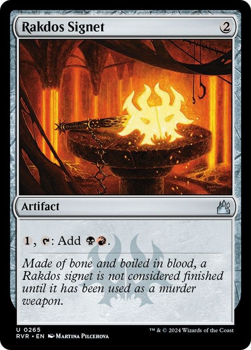 Rakdos Signet in the group Magic the Gathering / Sets / Ravnica: City of Guilds Promos at Proxyprinters.com (13601)