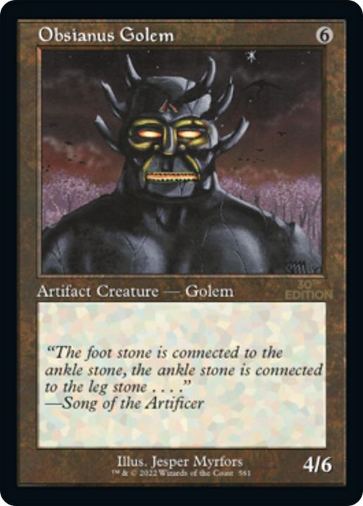 Obsianus Golem in the group Magic the Gathering / Types / Colors / Colorless at Proxyprinters.com (13609)