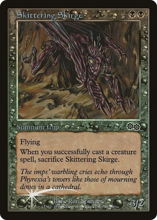 Skittering Skirge in the group Magic the Gathering / Types / Colors / Black at Proxyprinters.com (13630)