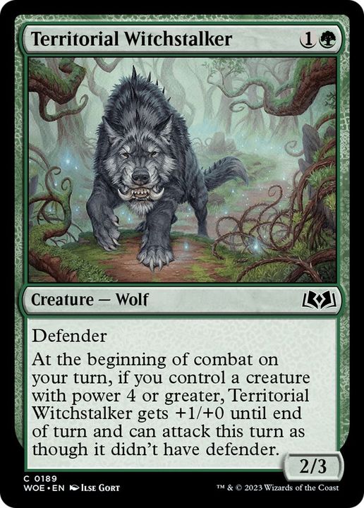 Territorial Witchstalker in the group Magic the Gathering / Types / Colors / Green at Proxyprinters.com (13635)