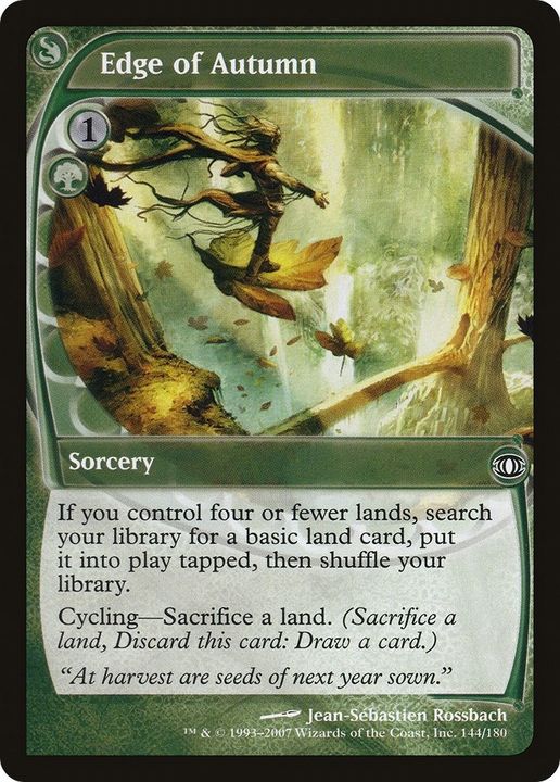 Edge of Autumn in the group Magic the Gathering / Types / Colors / Green at Proxyprinters.com (1364)