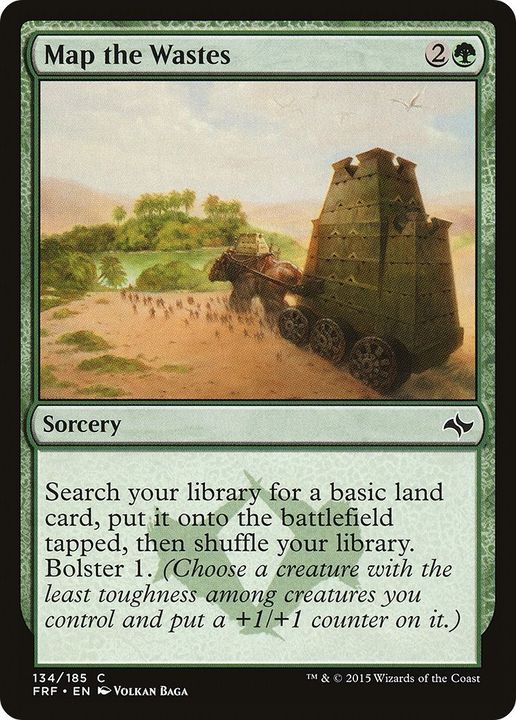 Map the Wastes in the group Magic the Gathering / Types / Colors / Green at Proxyprinters.com (1367)