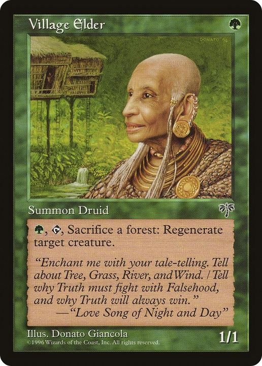 Village Elder in the group Magic the Gathering / Types / Creatures / Human at Proxyprinters.com (13691)