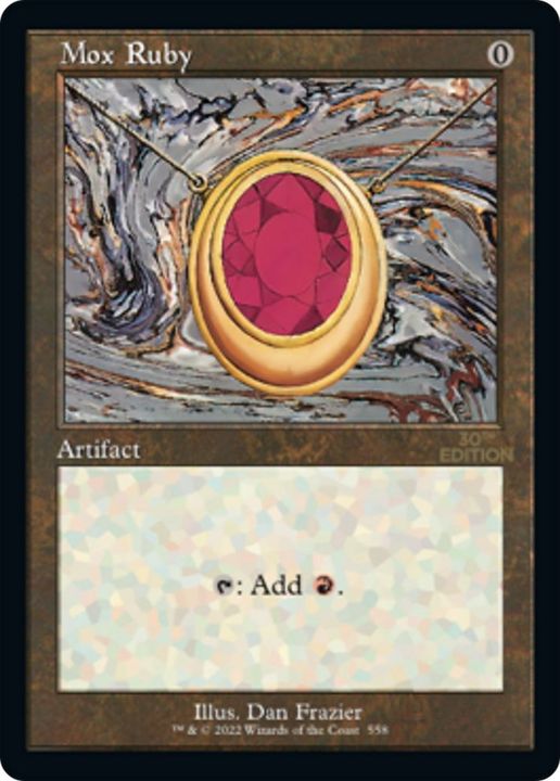 Mox Ruby in the group Magic the Gathering / Types / Artifacts / Artifact at Proxyprinters.com (13708)