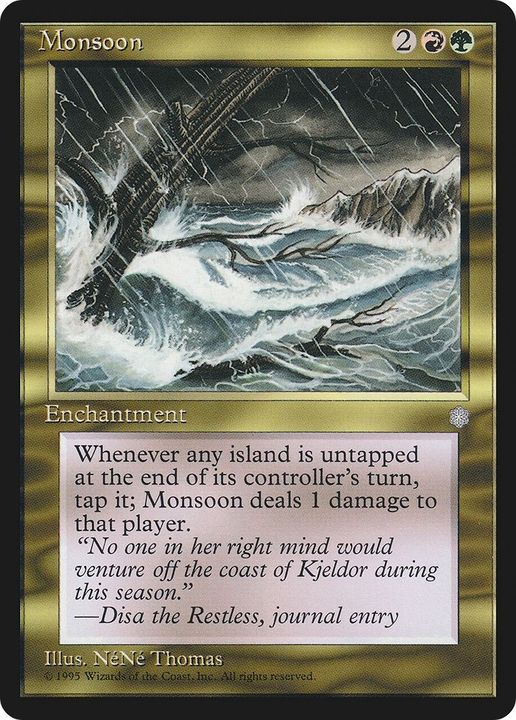 Monsoon in the group Magic the Gathering / Types / Enchantment / Enchantment at Proxyprinters.com (13725)