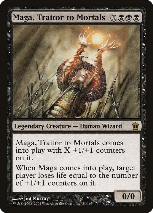 Maga, Traitor to Mortals in the group Magic the Gathering / Sets / Saviors of Kamigawa at Proxyprinters.com (13748)