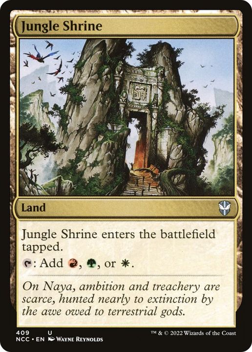 Jungle Shrine in the group Magic the Gathering / Sets / New Capenna Commander at Proxyprinters.com (13761)